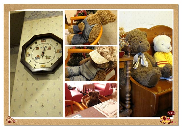 [桃園] 泰迪熊素食餐廳〔小熊庭園〕泰迪熊跟你一起用餐 (搬家