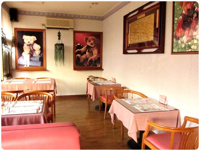 [桃園] 泰迪熊素食餐廳〔小熊庭園〕泰迪熊跟你一起用餐 (搬家