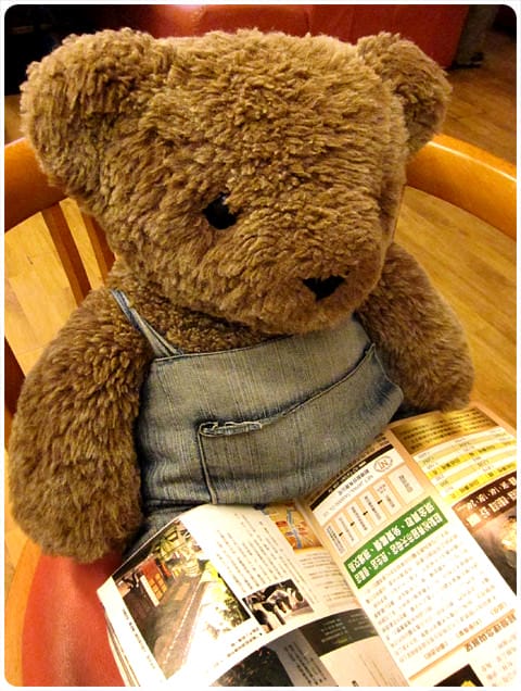 [桃園] 泰迪熊素食餐廳〔小熊庭園〕泰迪熊跟你一起用餐 (搬家