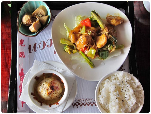 [台北] 觀海餐廳〔海灣咖啡館〕與夕陽夜景 共度悠閒用餐時光 (葷素
