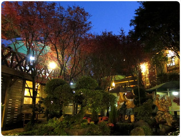 [台北] 陽明山奧萬大｜楓葉紅囉～賞楓吃美食 (下-夜晚)