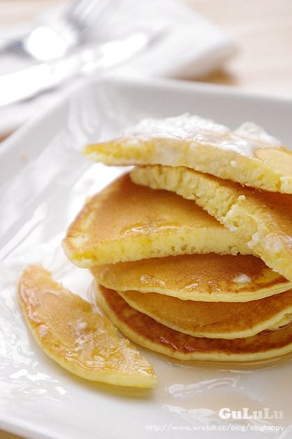 露露日常料理 ▌鬆餅粉做點心、鮮奶油蜂糖鬆餅、下午茶點心