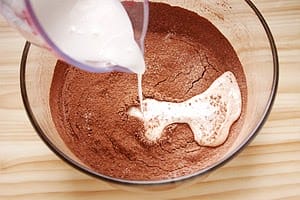 露露日常料理 ▌巧克力蛋糕亂亂做～練習練習