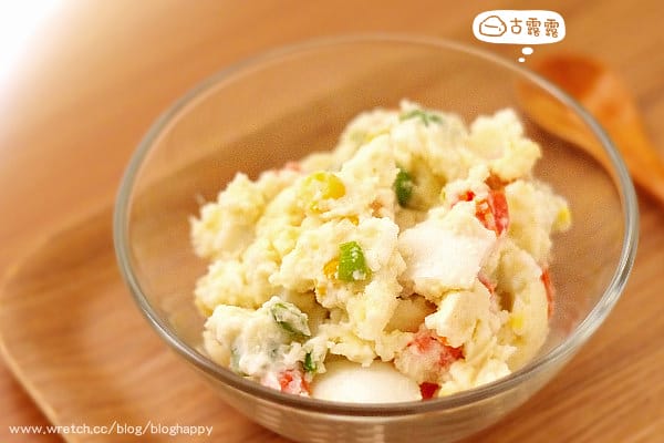 露露日常料理 ▌古露露哥哥親自下廚「馬鈴薯沙拉」