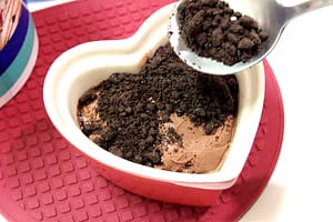 露露日常料理 ▌這盆栽真的可以吃！用榛果可可亞做出時髦點心～盆栽蛋糕