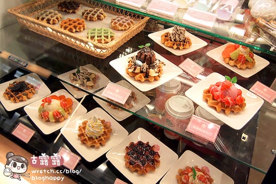 [台北] 珍珠糖現烤的 ♥ 比利時列日鬆餅｜誠品站前玻爾鬆餅 (葷素