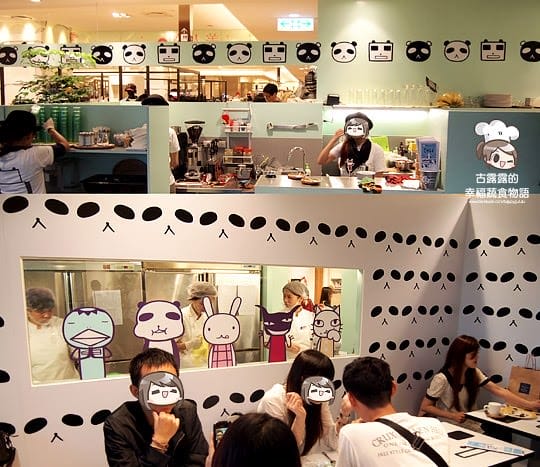 [台北] 可愛到爆炸！阿朗基咖啡 Aranzi Cafe 阪急下午茶