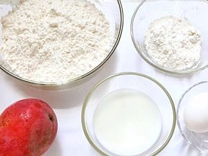 露露日常料理 ▌炸芒果甜甜圈！練習練習