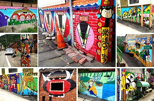 [新竹景點] 客家軟橋彩繪村｜可愛塗鴉陪你玩，竹東 軟橋社區