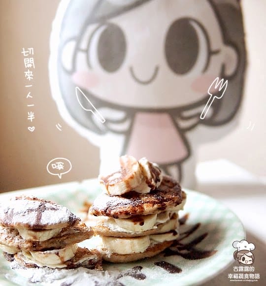 露露日常料理 ▌加了健康燕麥的誘人美食 ♥ 鬆餅、燕麥粥