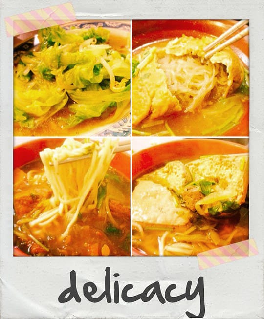[新北] 天天都想吃臭豆腐麵「家禾素食坊」淡水老街 (2016/4補照
