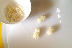 【造型便當日記】蔬食便當裝可愛 ♥ 躲便當的素火腿兔