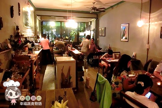 [台北] 老屋新貌「喘口氣cafe」貓咪．咖啡館 (葷素