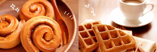 露露日常料理 ▌夾著重焙咖啡香的「咖啡肉桂捲」，與爽口雙活菌腰果禮盒！