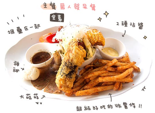 [苗栗] 天空之城「鳥vs人森林餐飲」蔬食景觀餐廳