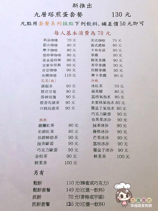 [台北] little cafe 莉朵咖啡．今天的菜單是… (已歇業