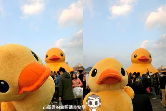 [基隆展覽] 基隆海洋廣場「黃色小鴨」，髒髒的也很可愛