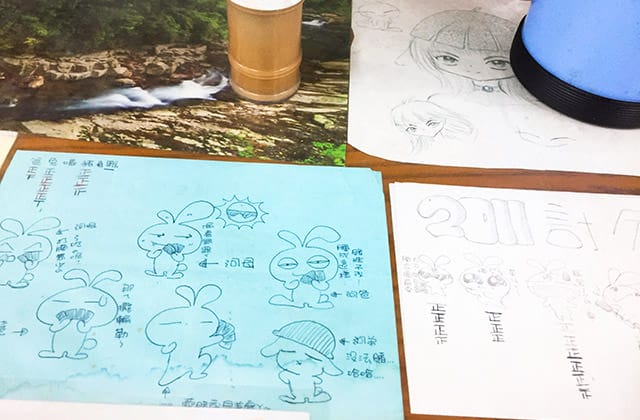 [新北] 文山茶園 大頭素食｜野薑花捲 苦茶油麵線 冷泡茶｜坪林區