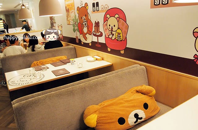 [台北] Rilakkuma Cafe 拉拉熊咖啡廳｜賣萌裝可愛 超夯主題餐廳