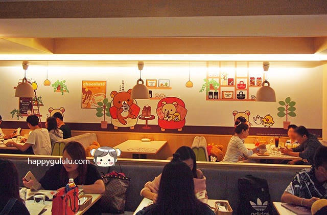 [台北] Rilakkuma Cafe 拉拉熊咖啡廳｜賣萌裝可愛 超夯主題餐廳
