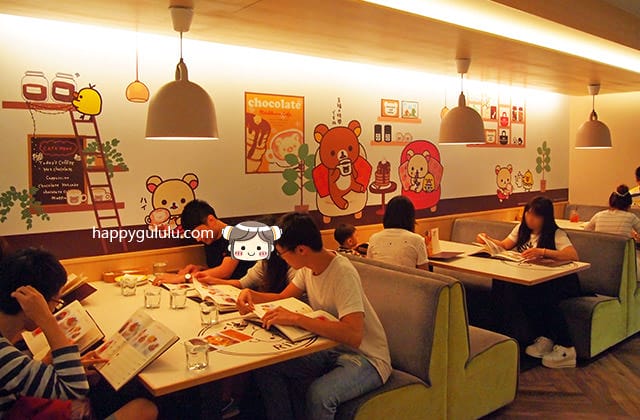 [台北] Rilakkuma Cafe 拉拉熊咖啡廳｜賣萌裝可愛 超夯主題餐廳