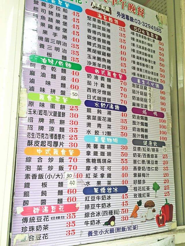 [桃園] 美馨蔬食茶坊｜早午餐 冰品 另有銘傳店