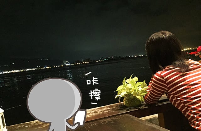 [新北] 淡水長堤咖啡館｜日落河景 夜景 (影音