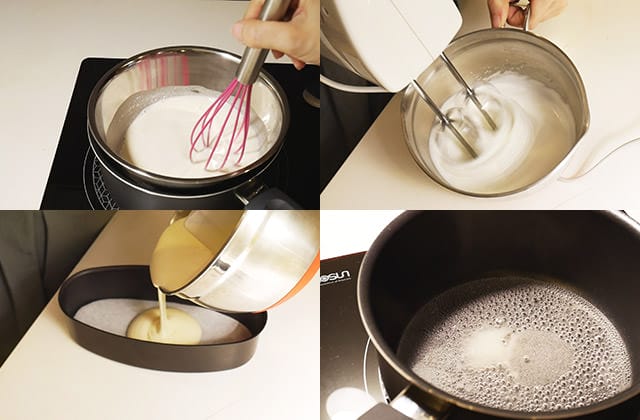 露露日常料理 ▌輕乳酪蛋糕 奶蛋素甜點｜救救我的廚藝（影音）漫畫料理