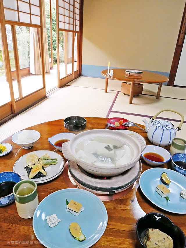 [日本京都] 西山艸堂 – 湯豆腐 京都名物｜嵐山 嵯峨野｜純素料理