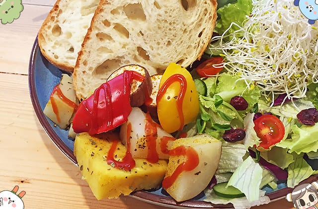 [嘉義] 晨食找餐｜粉紅餐車到店面｜蔬食也誘人 西式早午餐