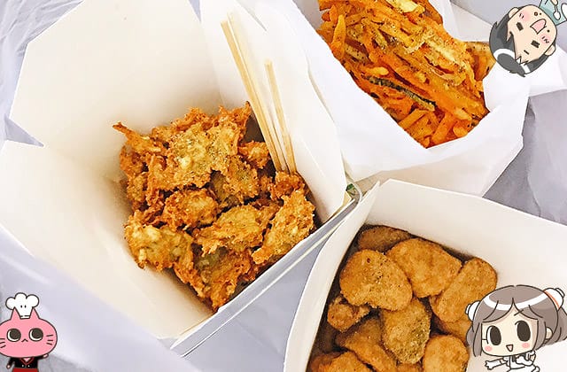 [台南] 菇菇薯薯 全素炸物專賣店｜香炸新鮮蔬果