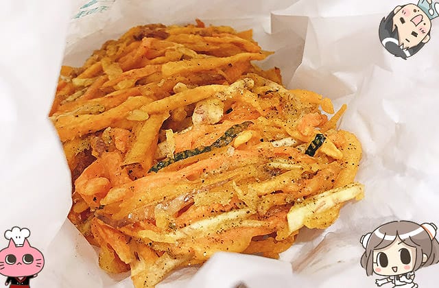 [台南] 菇菇薯薯 全素炸物專賣店｜香炸新鮮蔬果