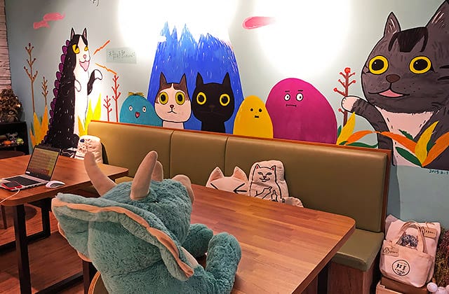 [新北] 貓草甜點手作｜療癒人心貓主題咖啡廳 下午茶 店貓 (暫停營業