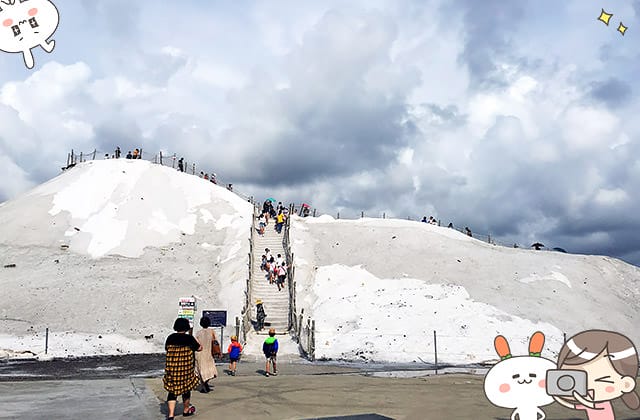 [台南景點] 七股鹽山｜親子同樂 旅遊景點｜期間限定展覽、巨型吉祥物