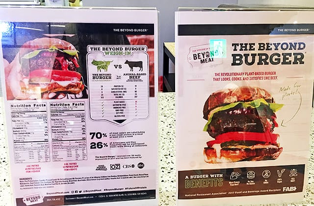 [台北] 未來漢堡 V-BURGER！微風廣場｜美國研發的未來肉排引進台灣 (已歇業