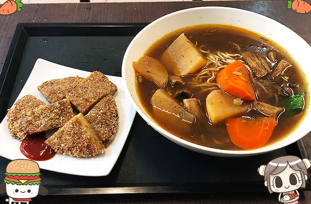 [台南] 慧音素食｜中午到晚上都有飯吃！20年老店 素食茶莊
