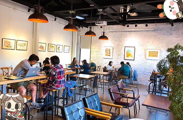 [台北] 士林 三號出口咖啡廳｜文青最愛咖啡廳！藝術與咖啡結合（已歇業