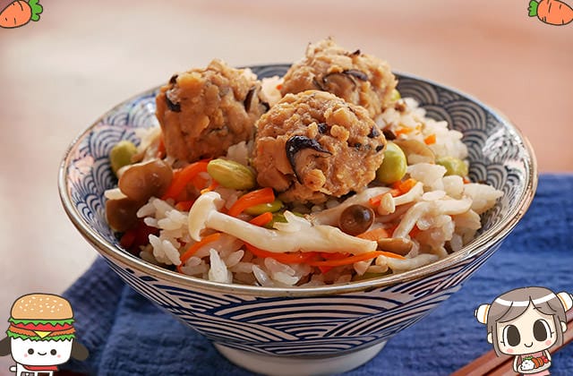 OmniPork 新豬肉！純植物肉的《新豬肉丸炊飯》料理