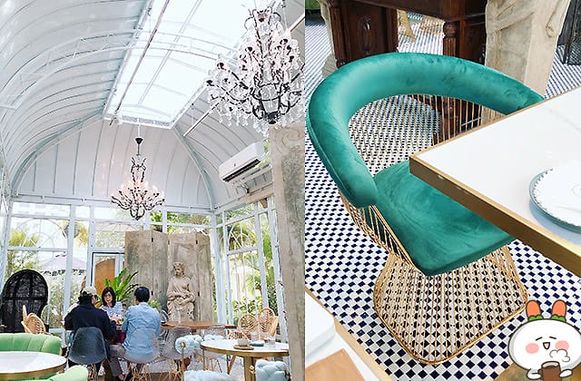 [台北] 極度浪漫 Super XOXO｜浮誇歐風花園 夢幻玻璃屋｜熱門IG打卡景點！大直甜點下午茶（已歇業