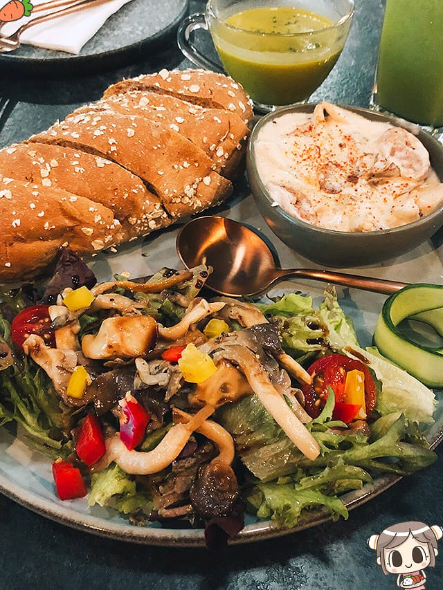 [台北] BaganHood 蔬食餐酒館｜擬真口感肉食者也愛！高質感時尚蔬食