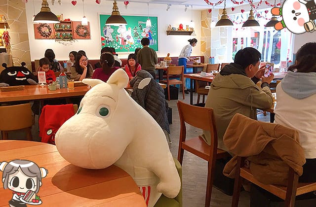 [台北] 要和可愛的嚕嚕米說再見… Moomin café 嚕嚕米主題餐廳