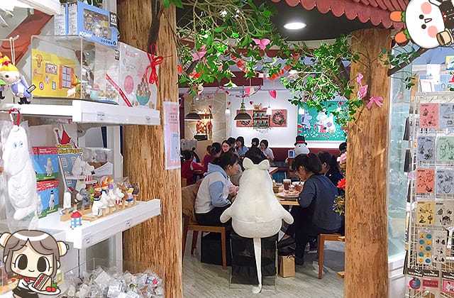 [台北] 要和可愛的嚕嚕米說再見… Moomin café 嚕嚕米主題餐廳