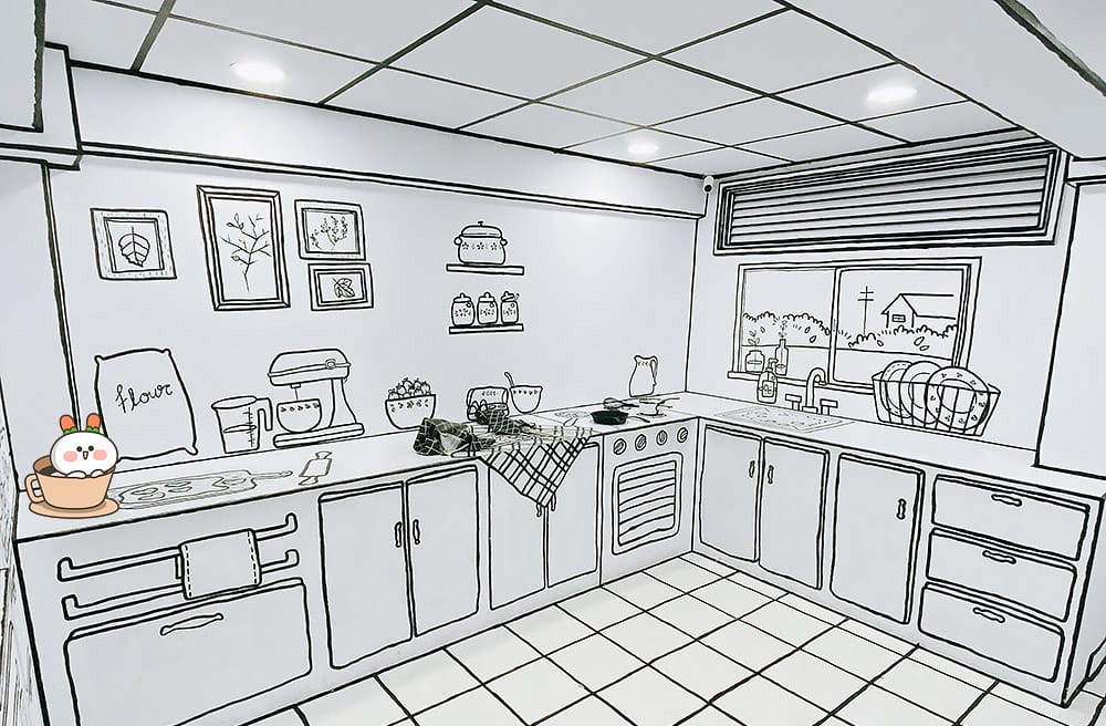 [台北] 網美必拍！走進漫畫場景「2D cafe」日韓爆紅咖啡廳來台灣了！(已歇業