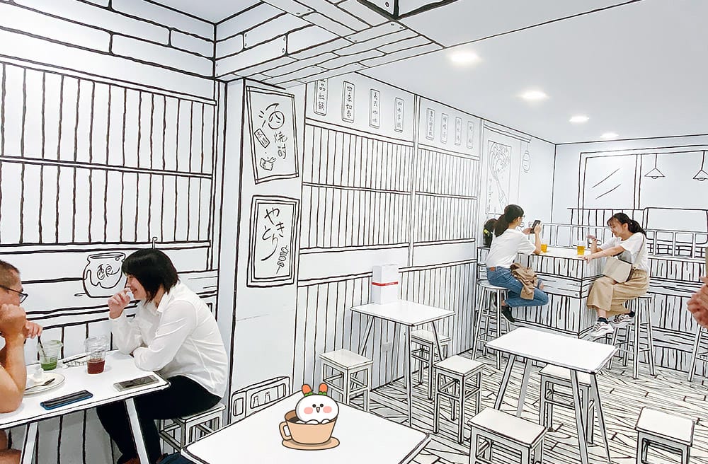 [台北] 網美必拍！走進漫畫場景「2D cafe」日韓爆紅咖啡廳來台灣了！(已歇業
