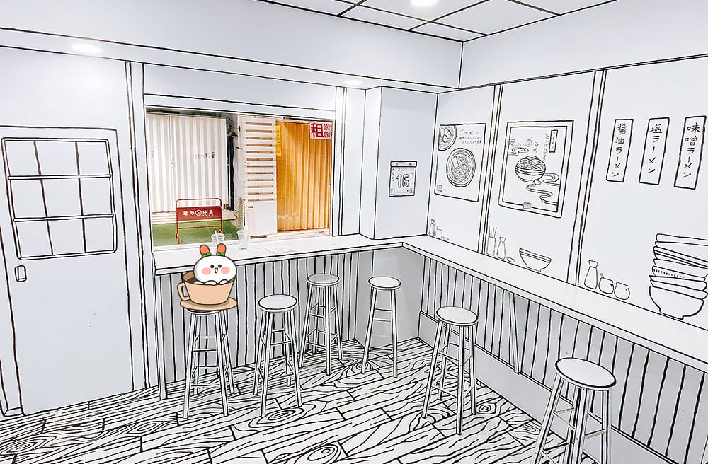 [台北] 網美必拍！走進漫畫場景「2D cafe」日韓爆紅咖啡廳來台灣了！(已歇業
