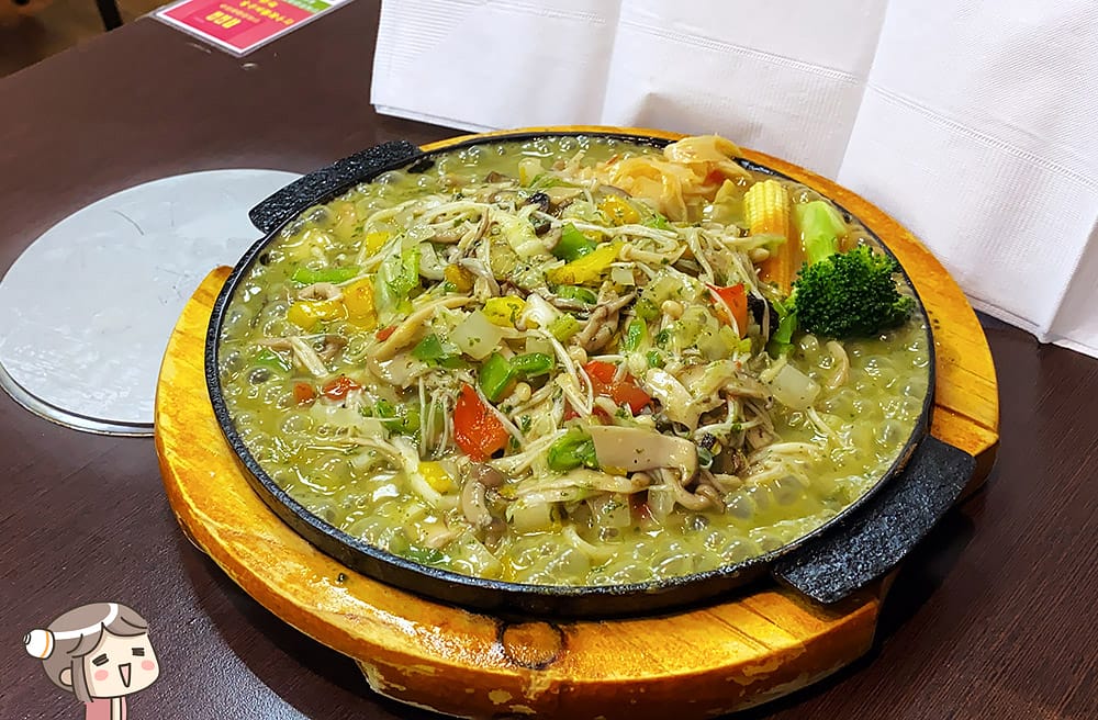 [新北] 珍味齋健康蔬食素餐館｜在鐵板上演奏的美味旋律