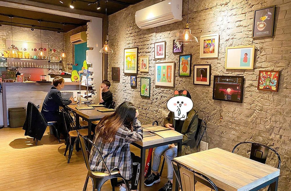 [新北] 無肉料理正夯！義式蔬食早午餐 Doodle蔬食。嘟斗蔬食｜捷運七張站 (已歇業