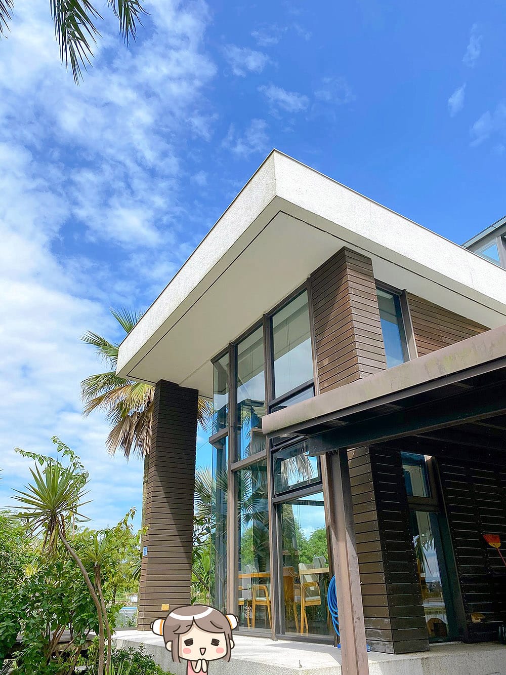 [宜蘭住宿] 稻田中的夢幻玻璃屋 躺著看星星｜水畔星墅時尚會館