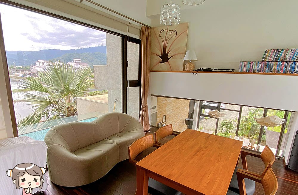 [宜蘭住宿] 稻田中的夢幻玻璃屋 躺著看星星｜水畔星墅時尚會館