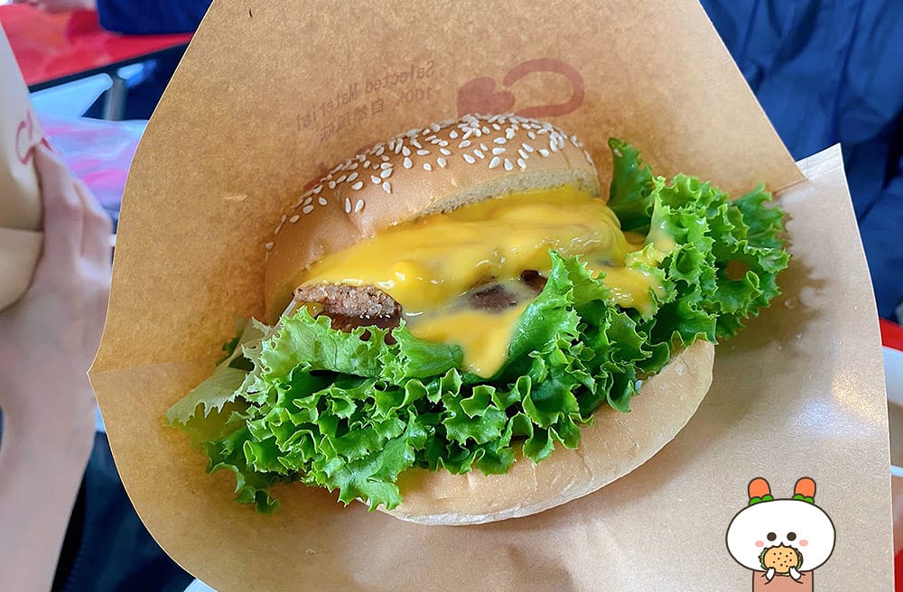 [新北] 高CP值好吃漢堡！G·burger 新北蘆洲店｜蘆洲夜市 素食漢堡